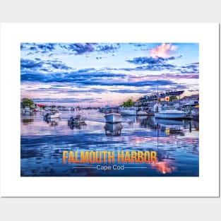 Falmouth Harbor Cape Cod Posters and Art